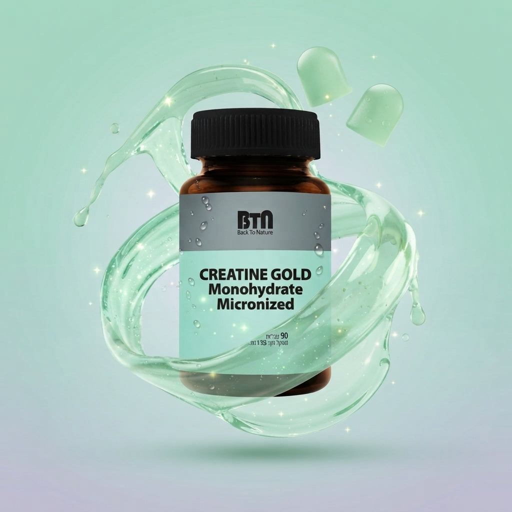 Creatine Gold - קריאטין מונוהידראט ללעיסה